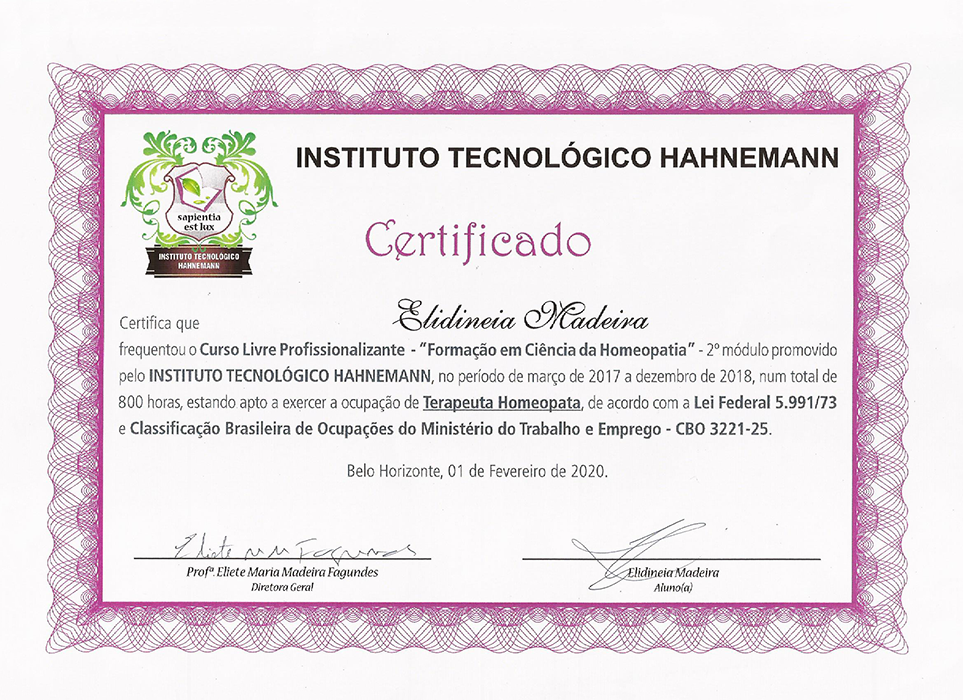 certificado
